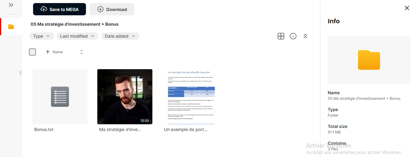 MA STRATEGIE D'INVESTISSEMENT + BONUS DE BENOIT MZ