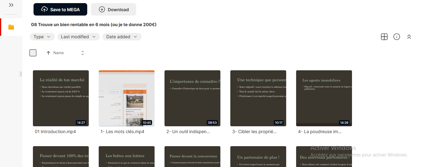 TROUVE UN BIEN RENTABLE EN 6 MOIS OU JE TE DONNE 200 EUROS DE BENOIT MZ