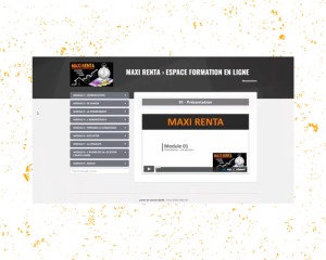 FORMATION LCD MAXI RENTA DE SEBASTIEN ASCON