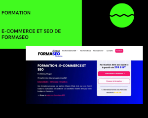 e commerce et seo de formaseo